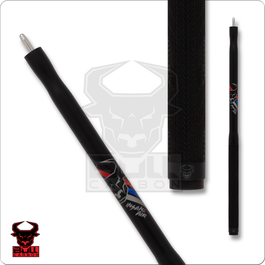 Bull Carbon BCJC Insane Air Series Jump Cue - no wrap - Sport Wrap