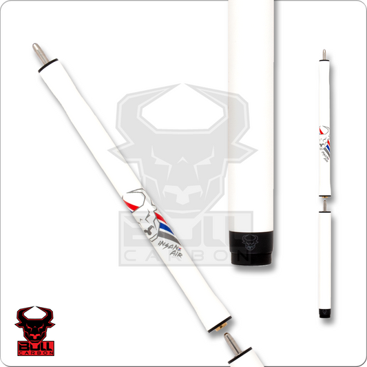 Bull Carbon BCJCW Insane Air Series Jump Cue - sports wrap - No Wrap