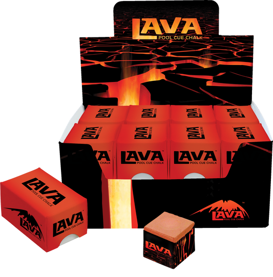 Lava CHLAVA16 Display Chalk - 16 2pc Boxes - Rust