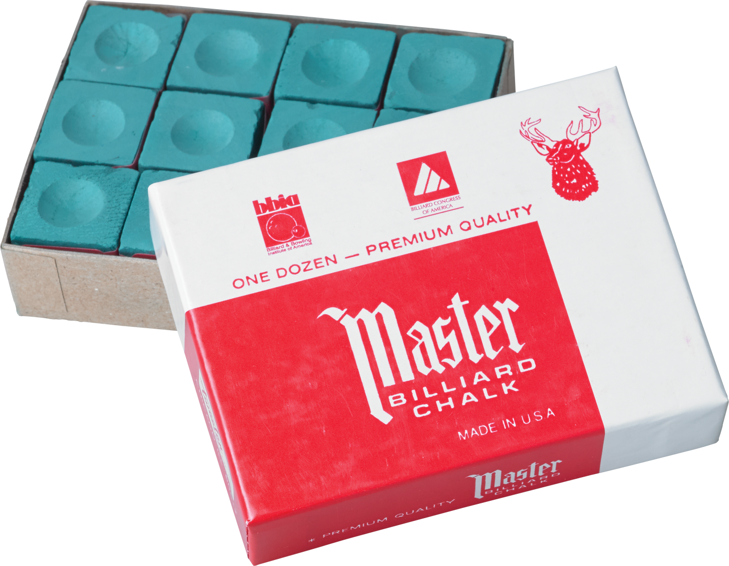 Master Chalk 12 Piece Box - Spruce