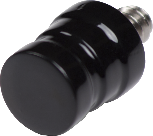 Action JPEXMALE Male Exotic Wood Joint Protector - Black 5/16x10