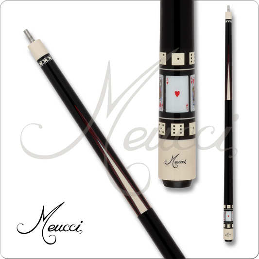 Meucci MEHOF04 Hall of Fame Series Cue - Hearts