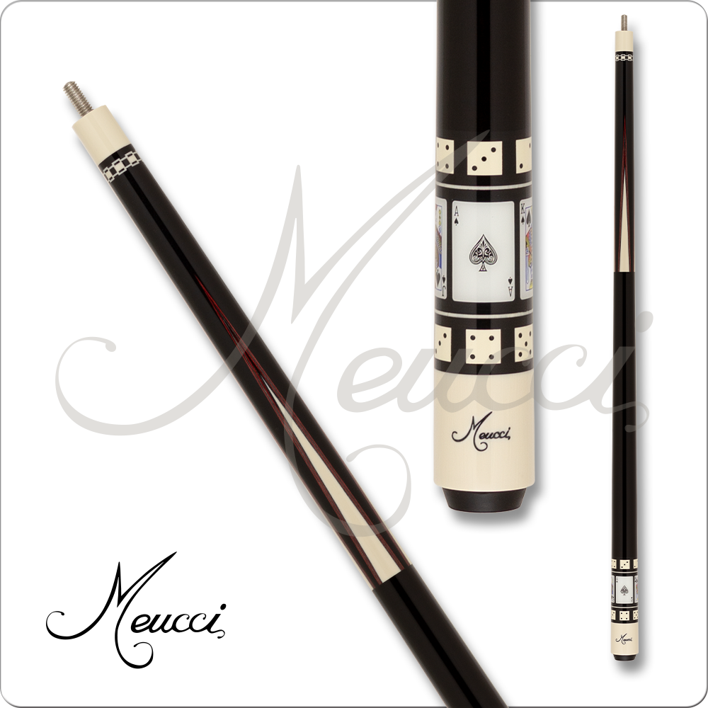 Meucci MEHOF04 Hall of Fame Series Cue - Spades