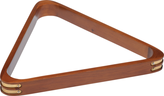 RK8B 8-ball Brass Corners Rack - Honey