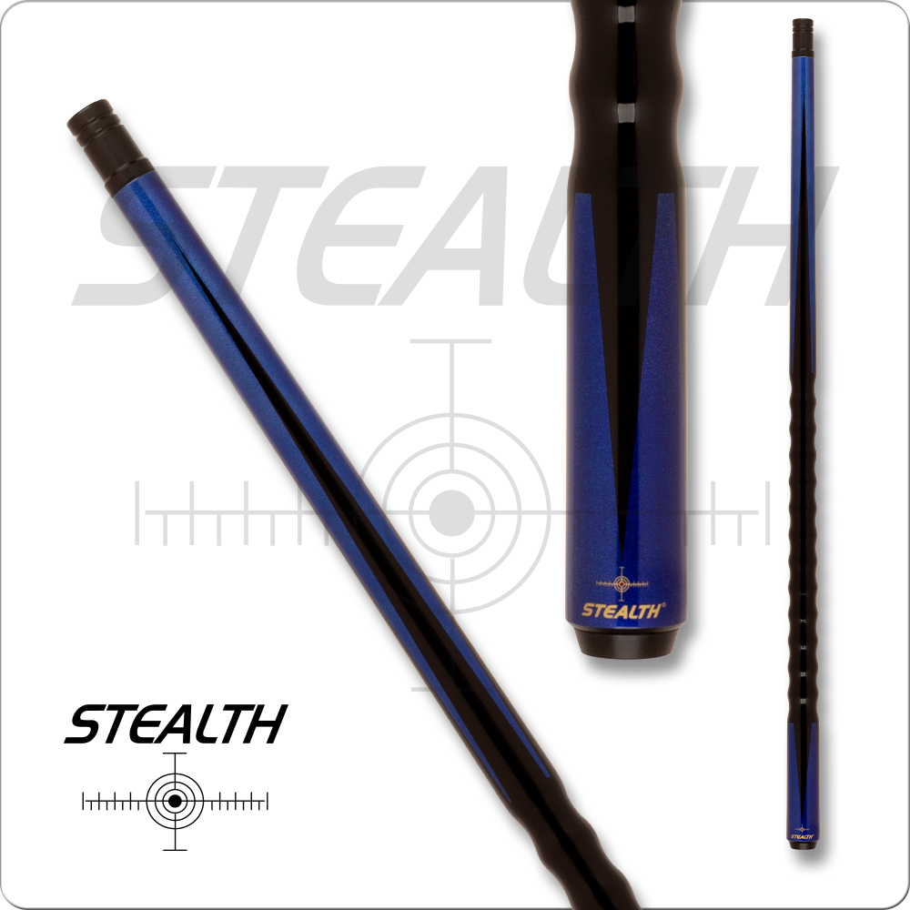Stealth STH401 Blue Metallic Pearl Pool Cue
