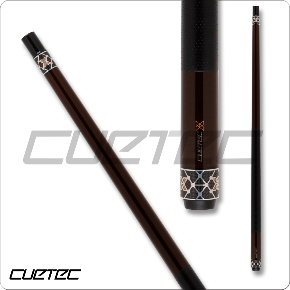 Cuetec CT122W X Amber Series Cue - Wrap