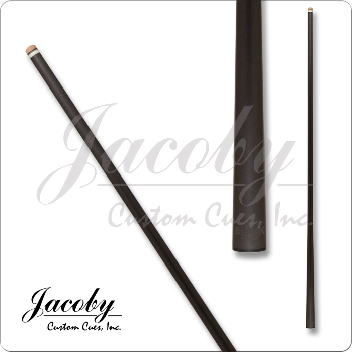 Jacoby Black Carbon Fiber Shaft - 11.8mm - JCBCF2