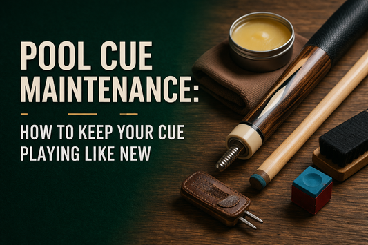 Pool cue maintenance guide