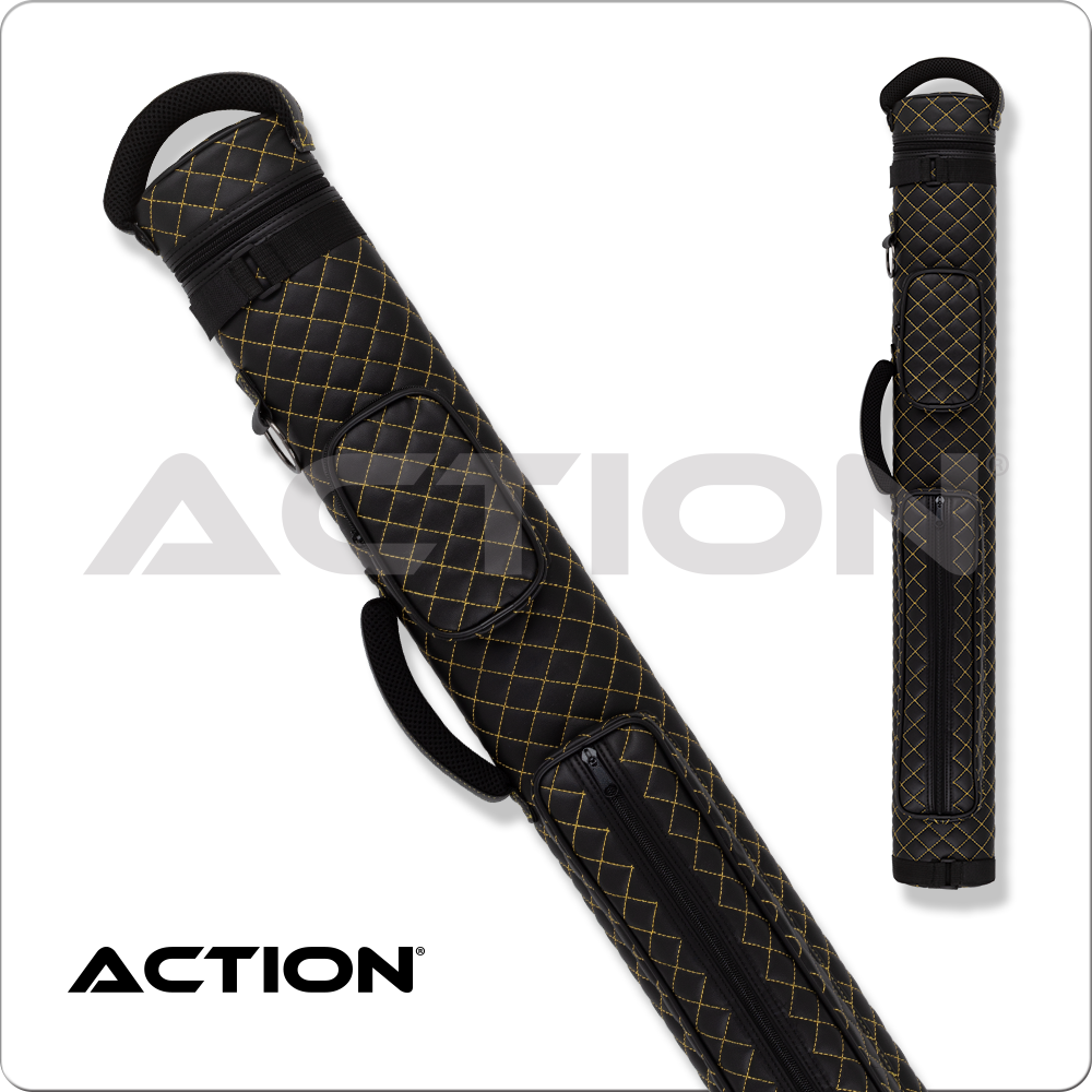 Action Vanity ACVA22 2x2 Hard Case - Black & Gold