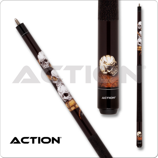 Action Adventure ADV120 Skulls Cue
