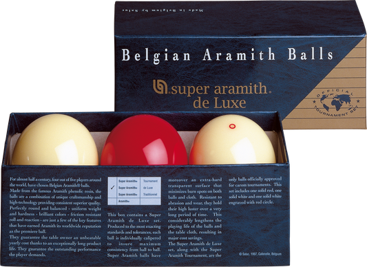 Aramith Deluxe Pro Ball Set - BBACDLX