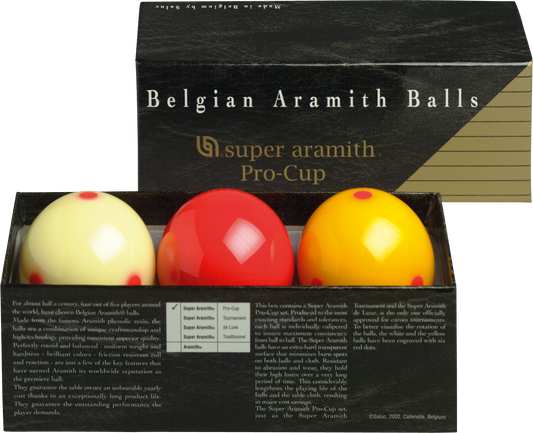 Aramith Super Pro Cup Carom Set - BBARC