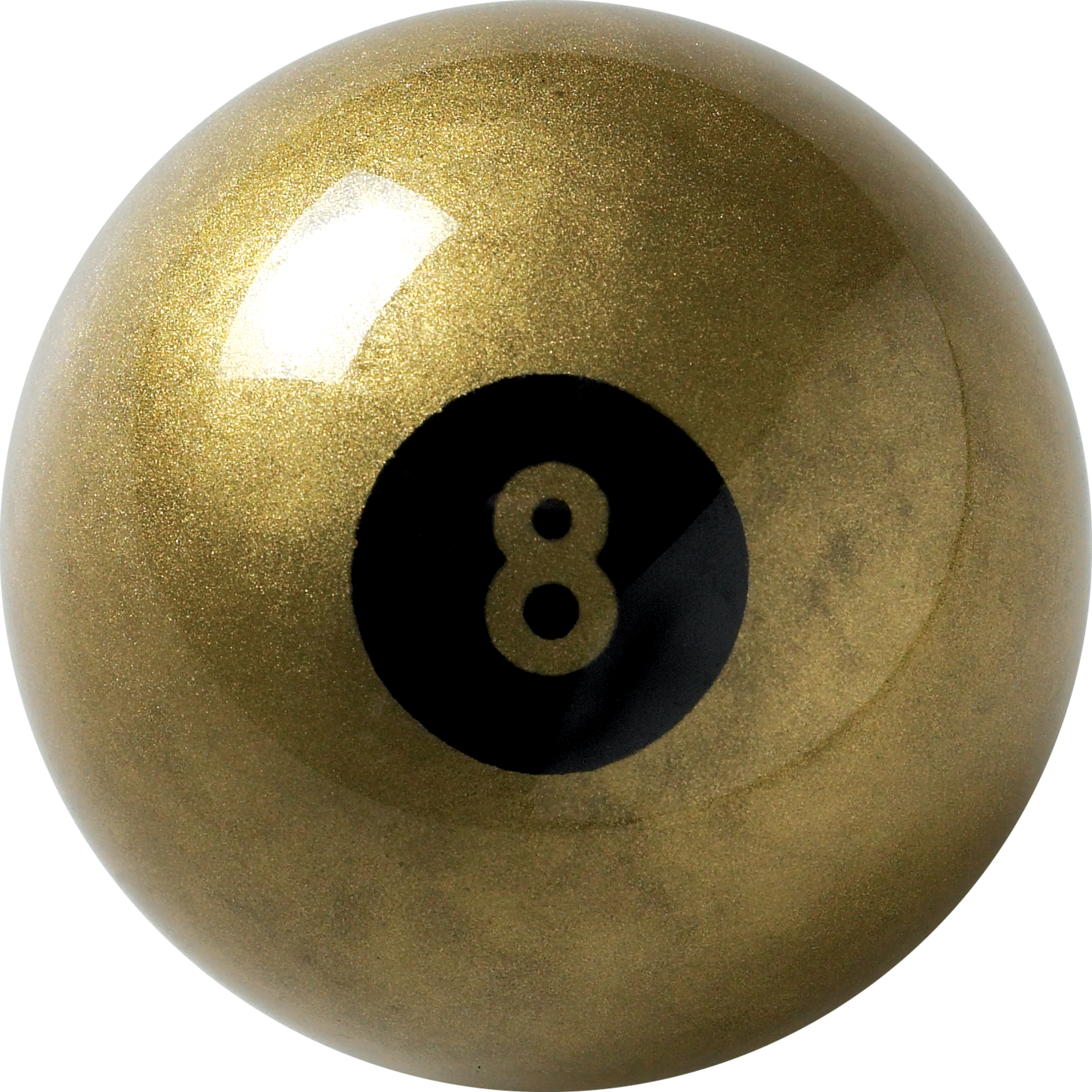 Aramith Golden 8 Ball Blister Pack - BBGOLD8