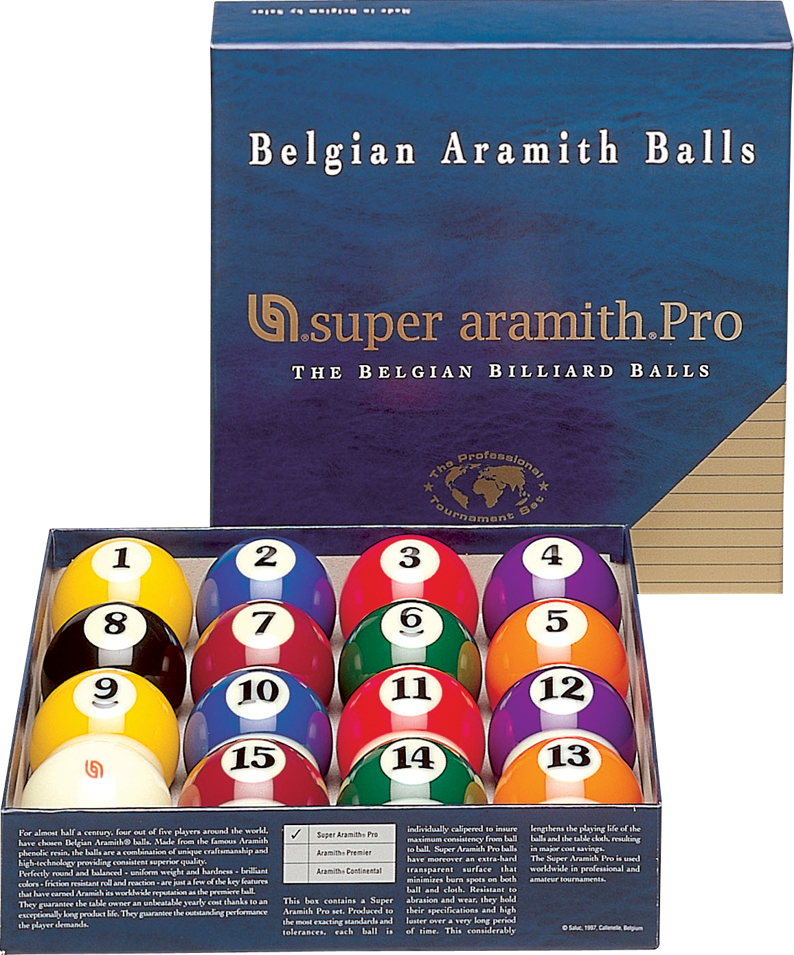 Super Aramith Pro Ball Set - BBSAP