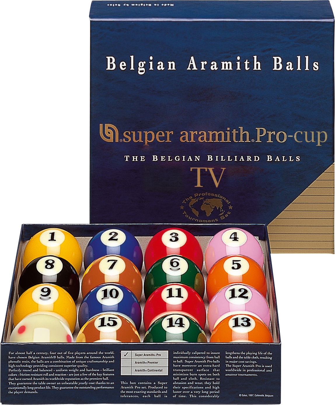 Super Aramith Pro TV Ball Set - BBSAPTV