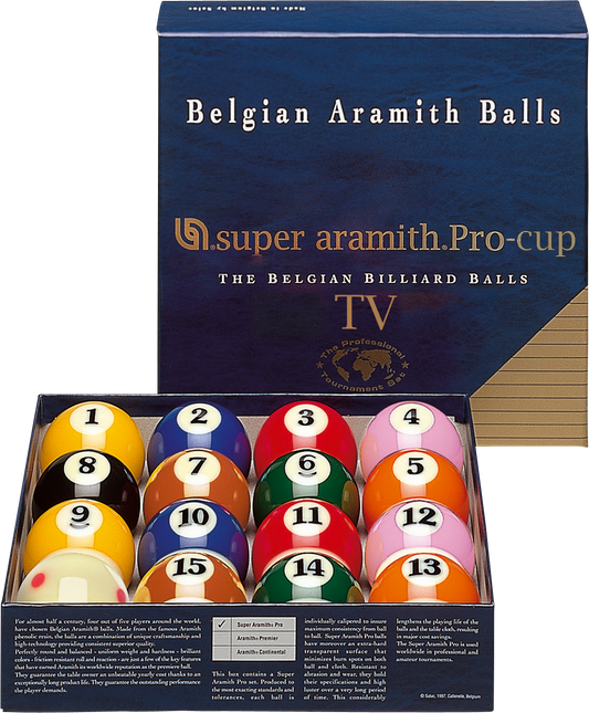 Super Aramith Pro TV Ball Set - BBSAPTV
