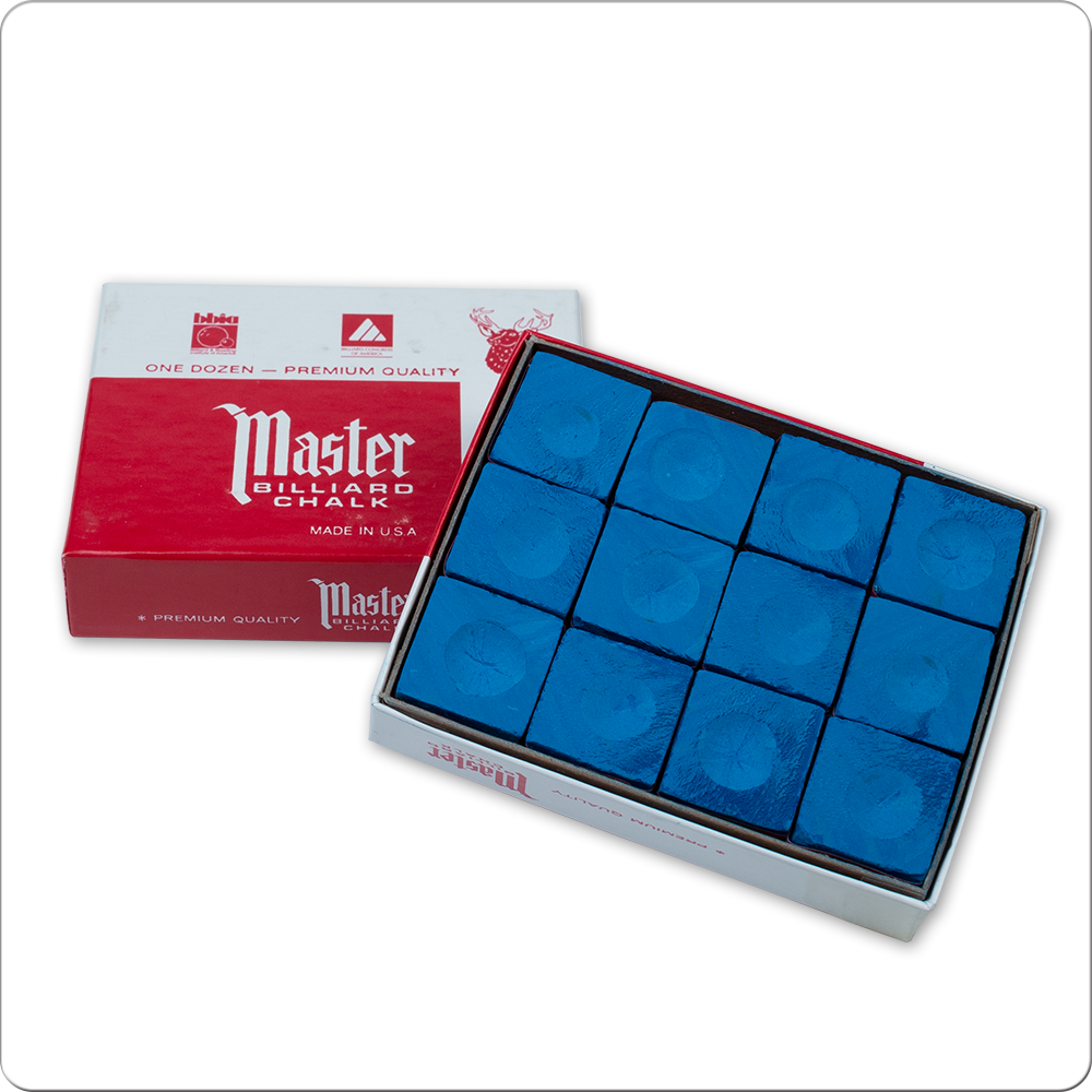 Master Chalk 12 Piece Box - Sky Blue