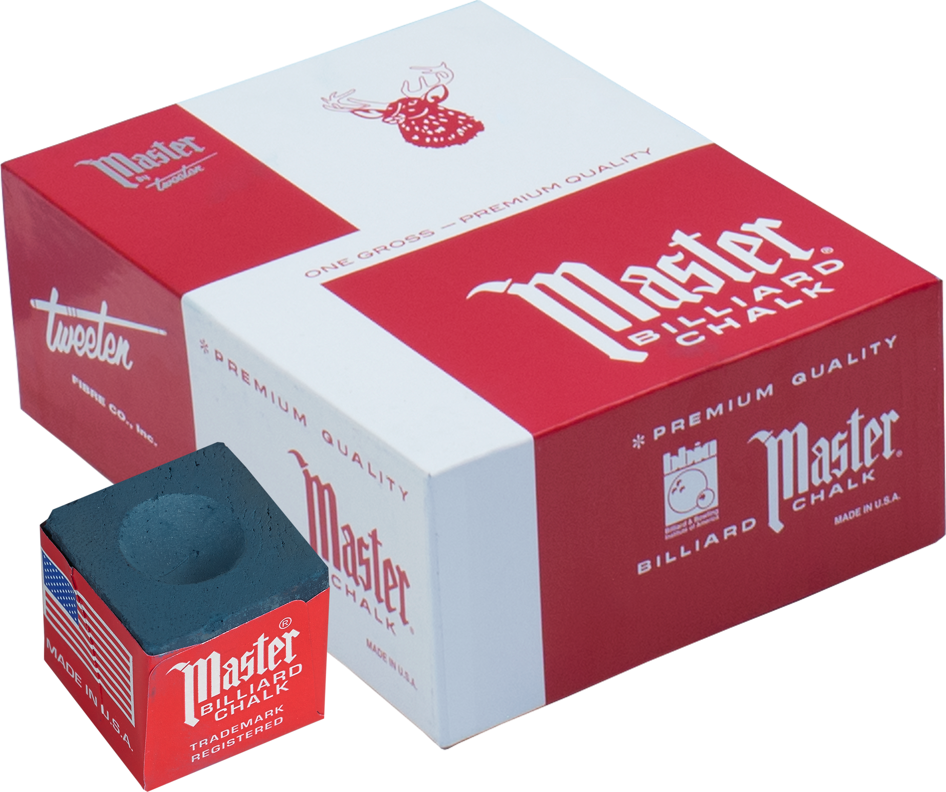 Master Chalk 144 Piece Box - Blue