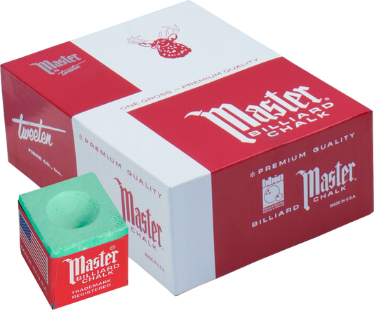 Master Chalk 144 Piece Box - Green