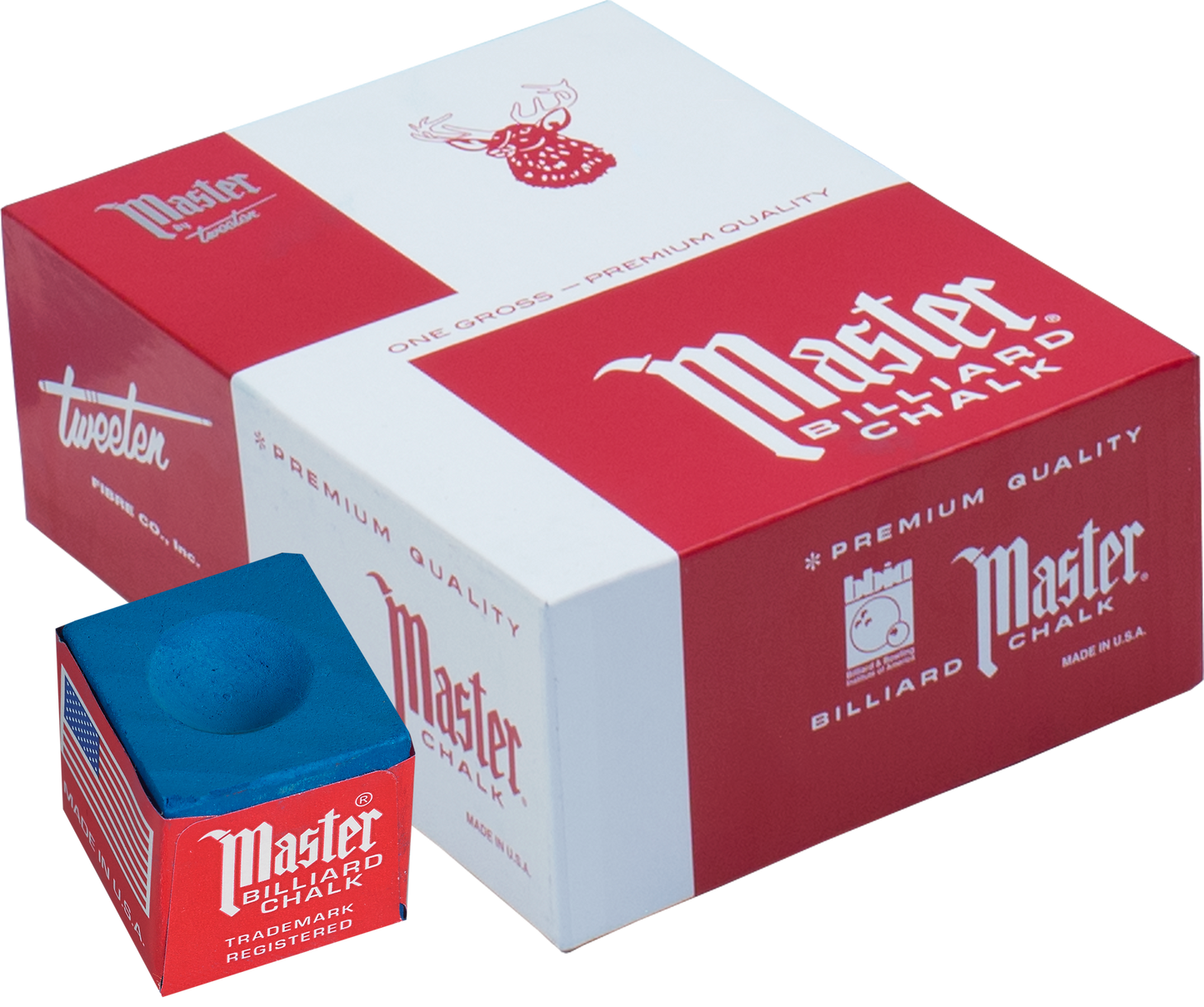 Master Chalk 144 Piece Box - Sky Blue