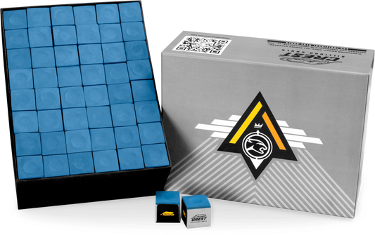 Predator Crest Billiard Chalk - Blue