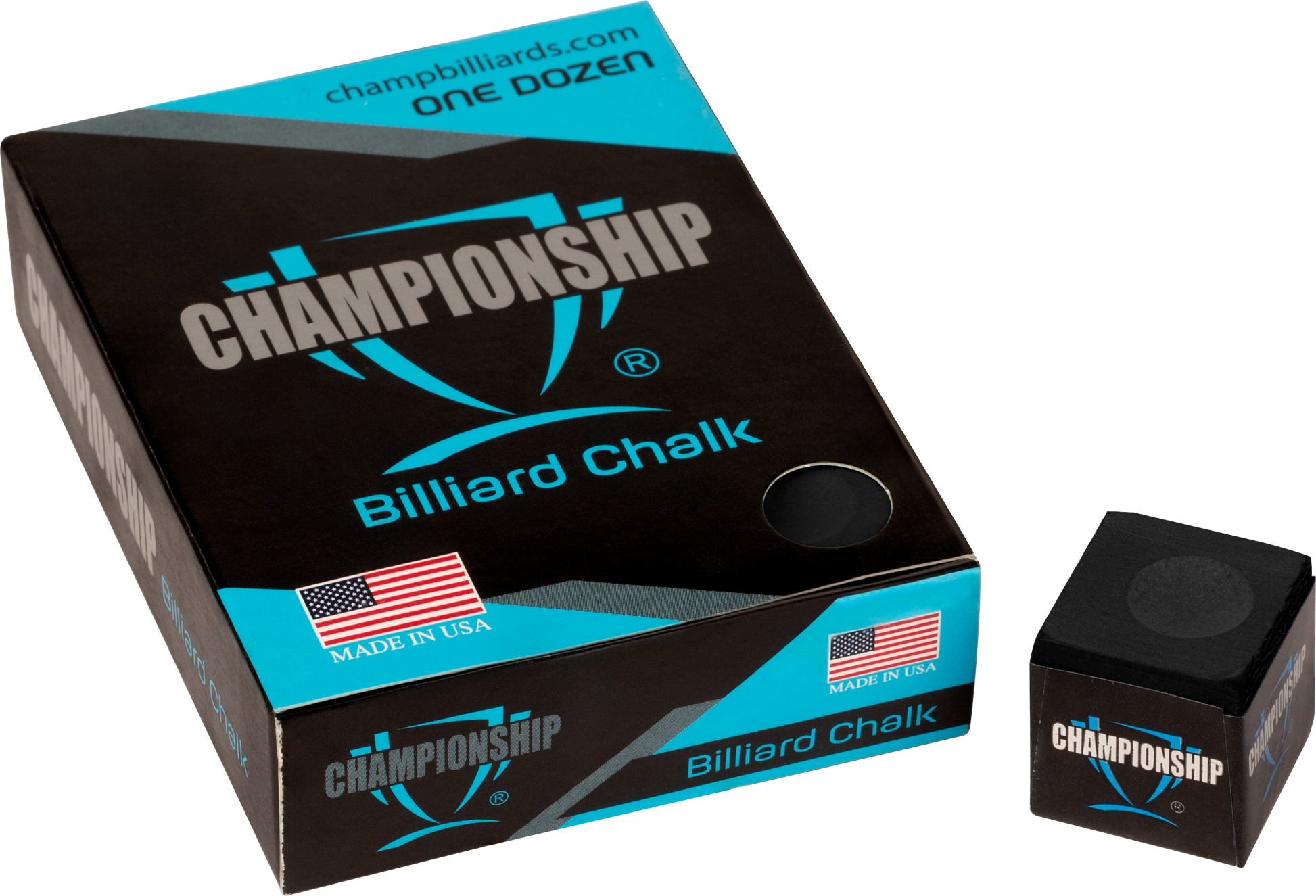 Championship CHS12 Chalk - 12pc - Black