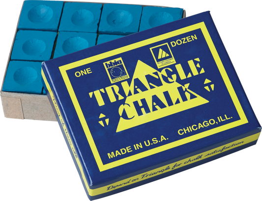 Triangle CHT12 Chalk - 12pc - Blue