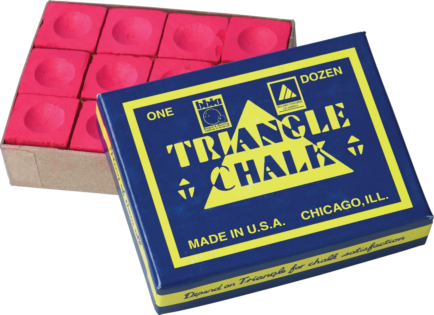 Triangle CHT12 Chalk - 12pc - Red