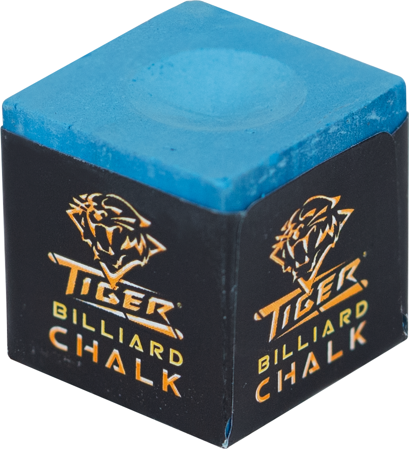Tiger Billiard Chalk 3 Piece - Blue