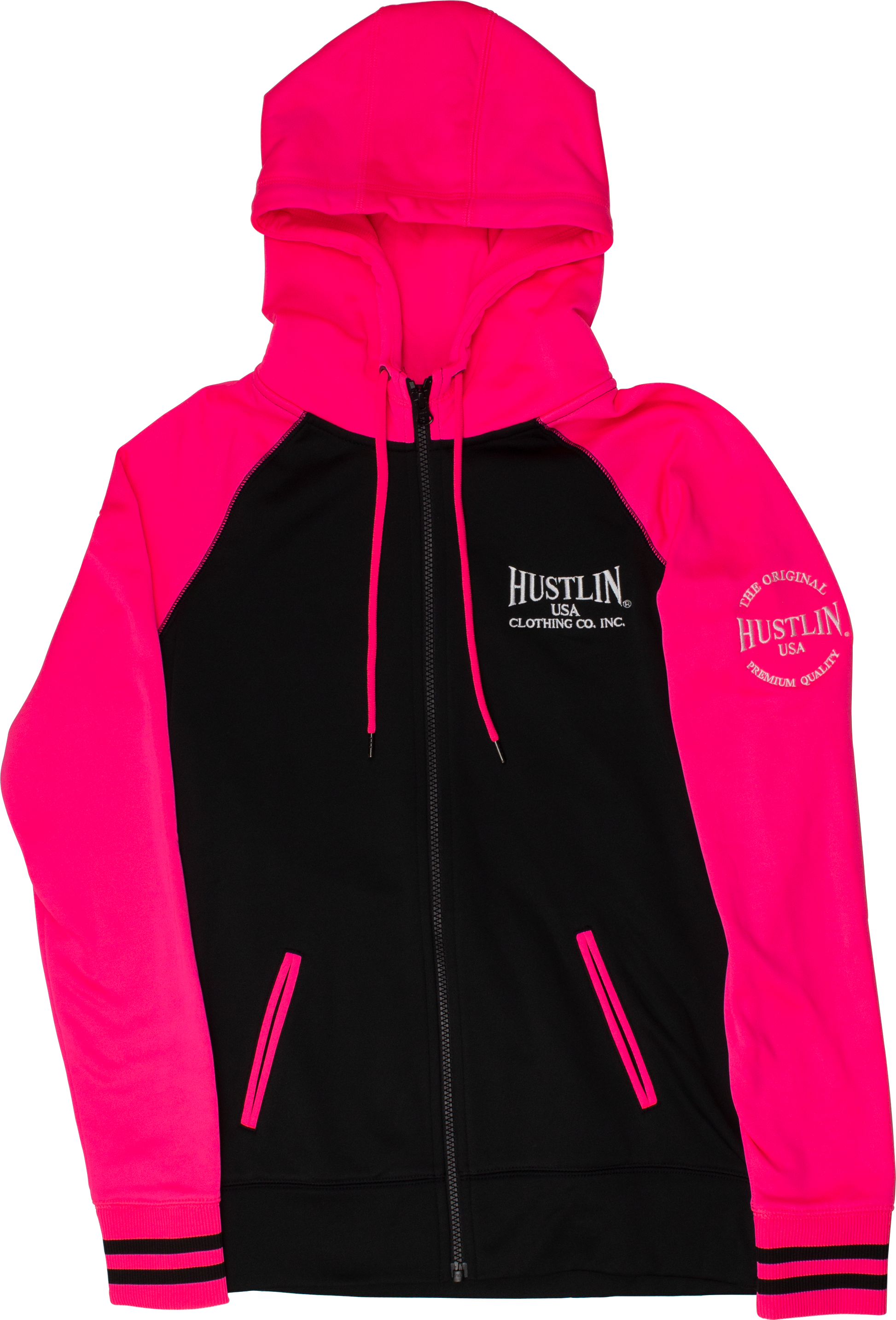 Hustlin USA HUSH02 Zip up Sweatshirt