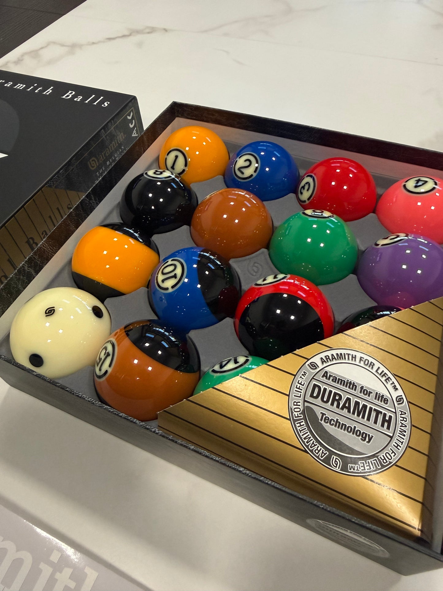 Aramith Black Ball Set - BBABK