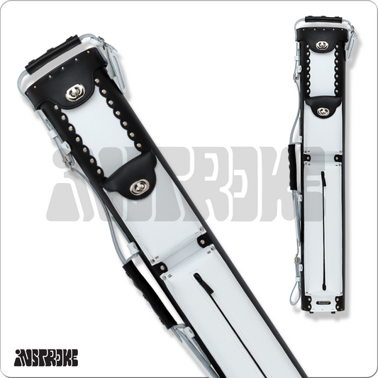 InStroke ISCL35 Leather 3x5 Hard Case - Black/White
