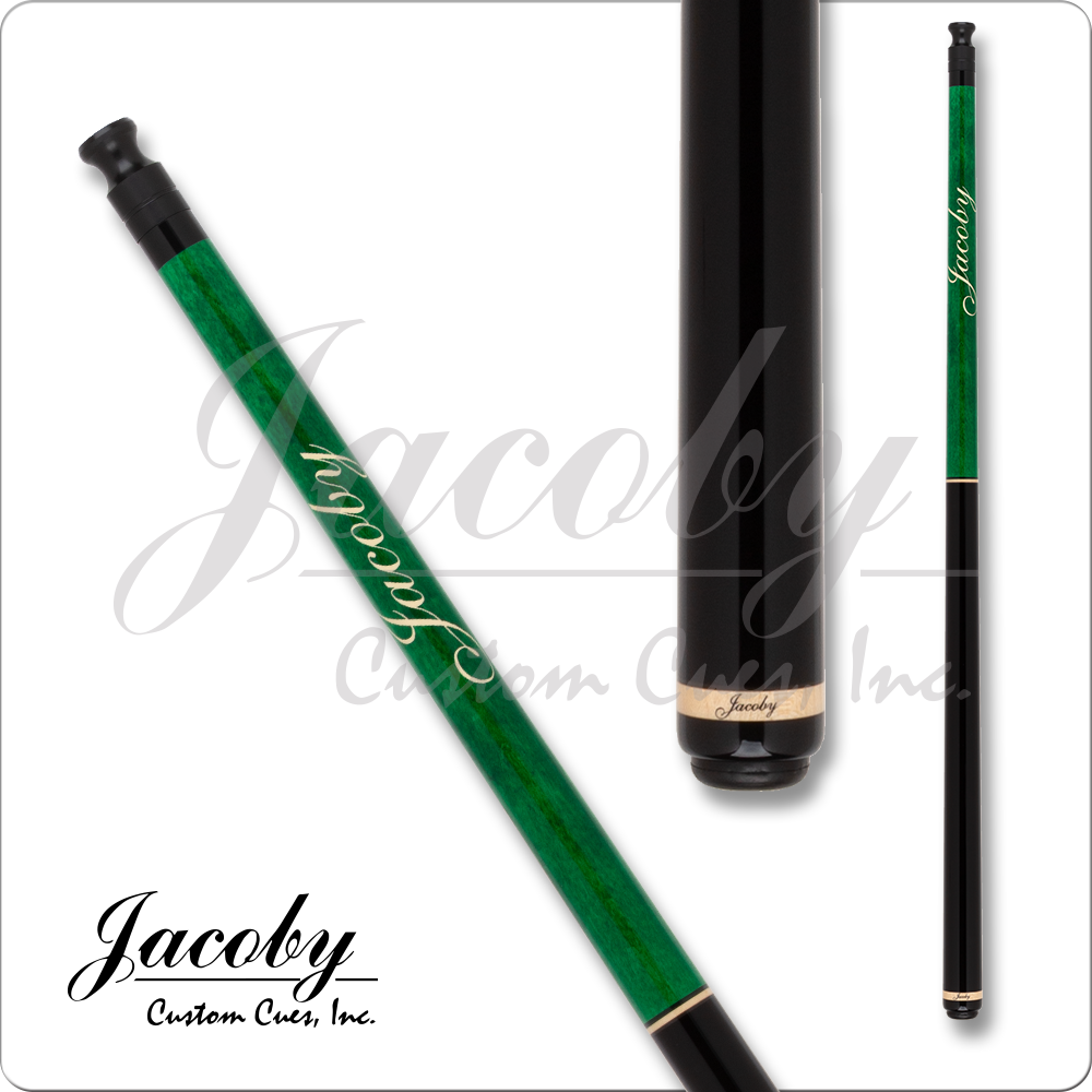 Jacoby JCBMAG1 MAG1 Series Cue - Black - Green