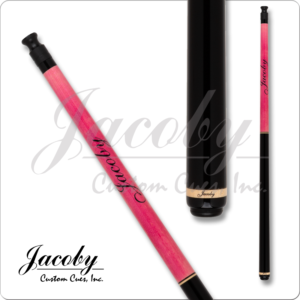 Jacoby JCBMAG1 MAG1 Series Cue - Black - Pink