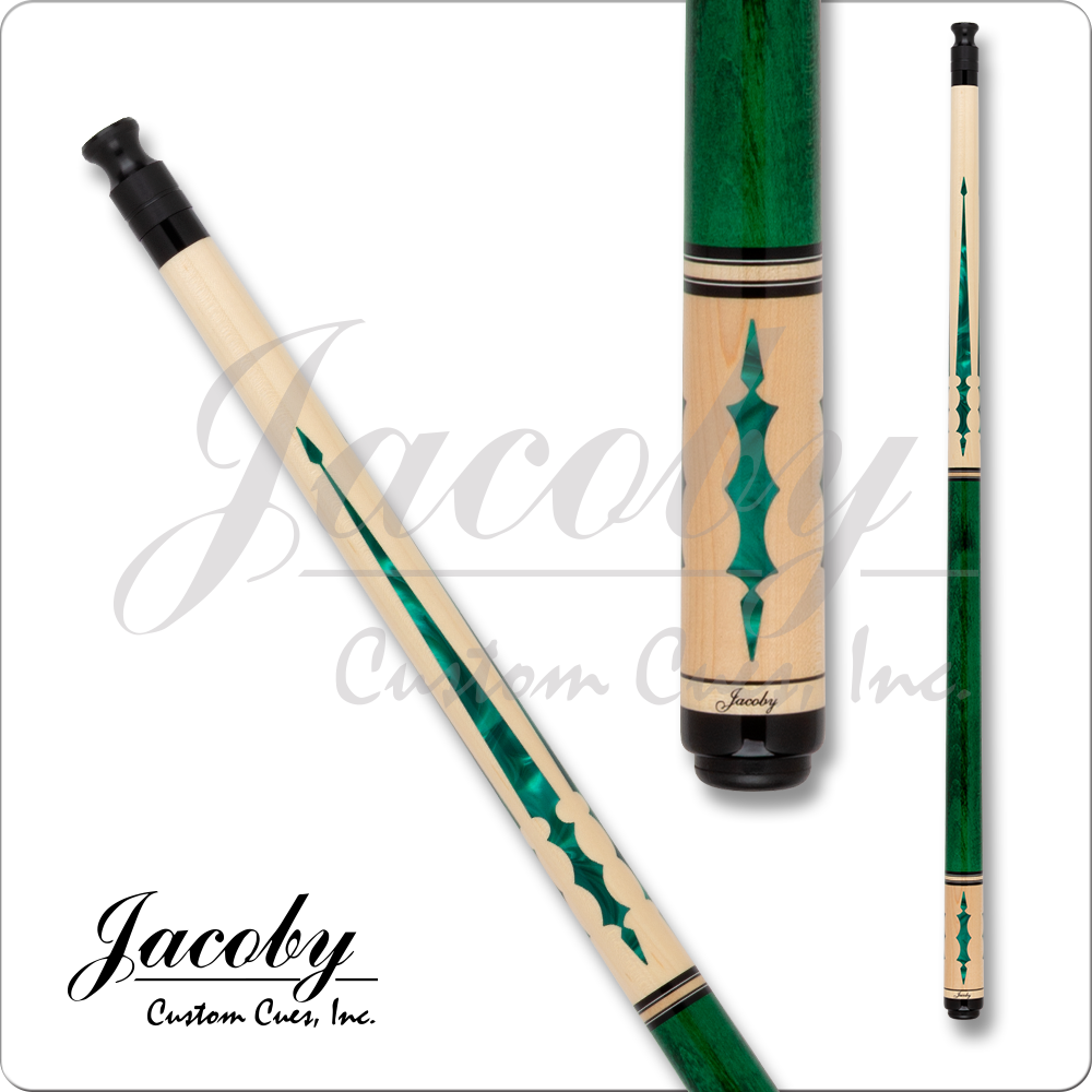 Jacoby JCBMAG2 MAG2 Series Cue - Black - Green