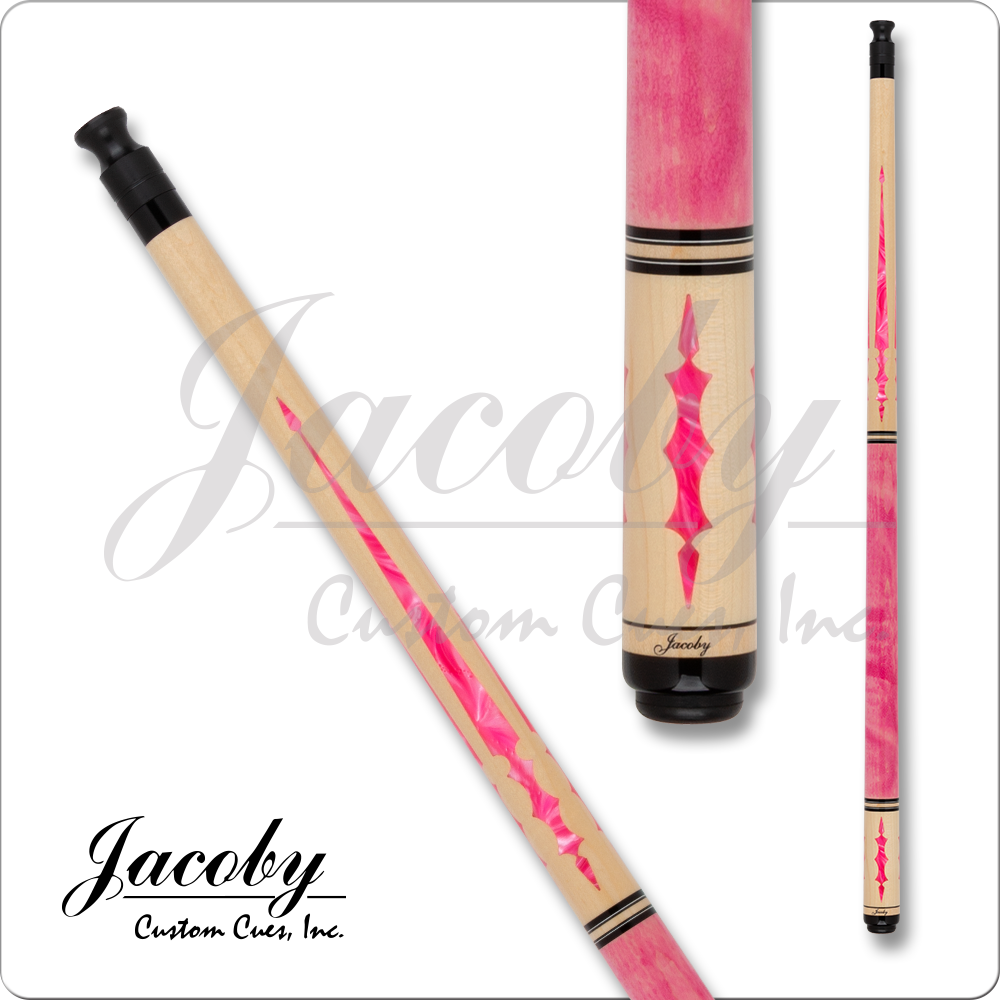 Jacoby JCBMAG2 MAG2 Series Cue - Black - Pink