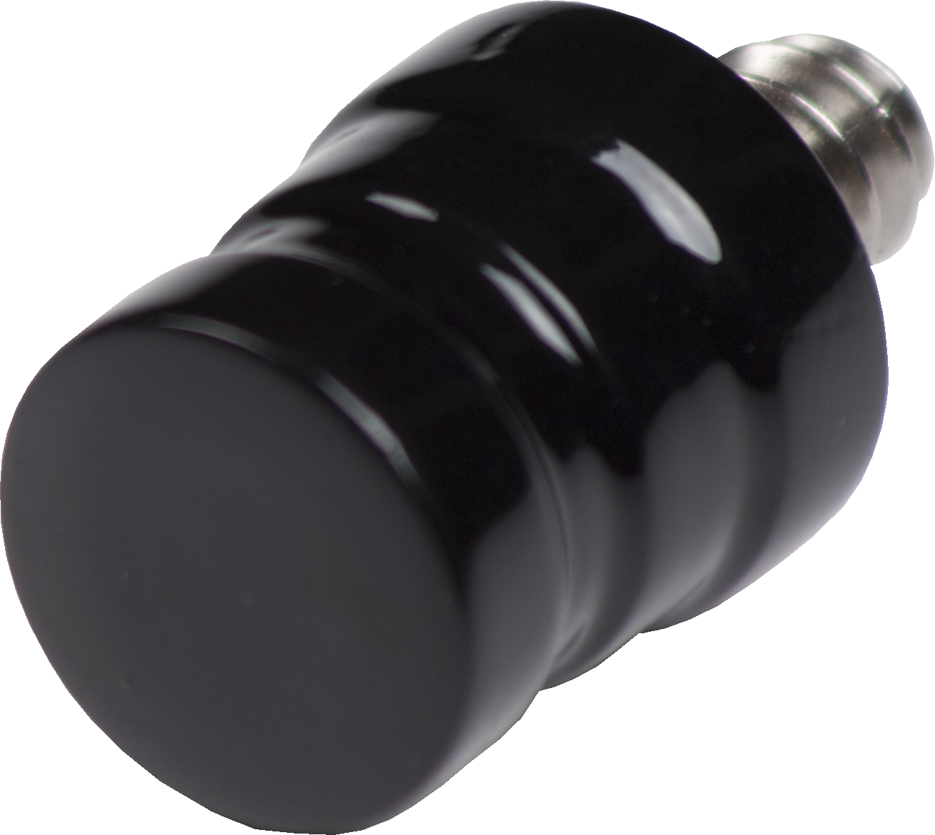 Action JPEXMALE Male Exotic Wood Joint Protector - Black 5/16x10