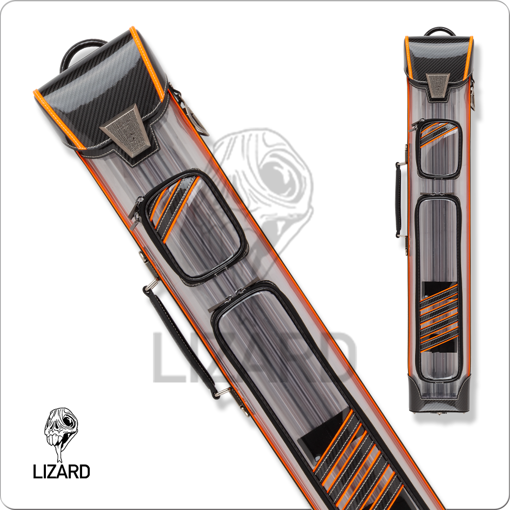 Lizard Vibrant Series LXVINT 2x4 Hard Case - Black