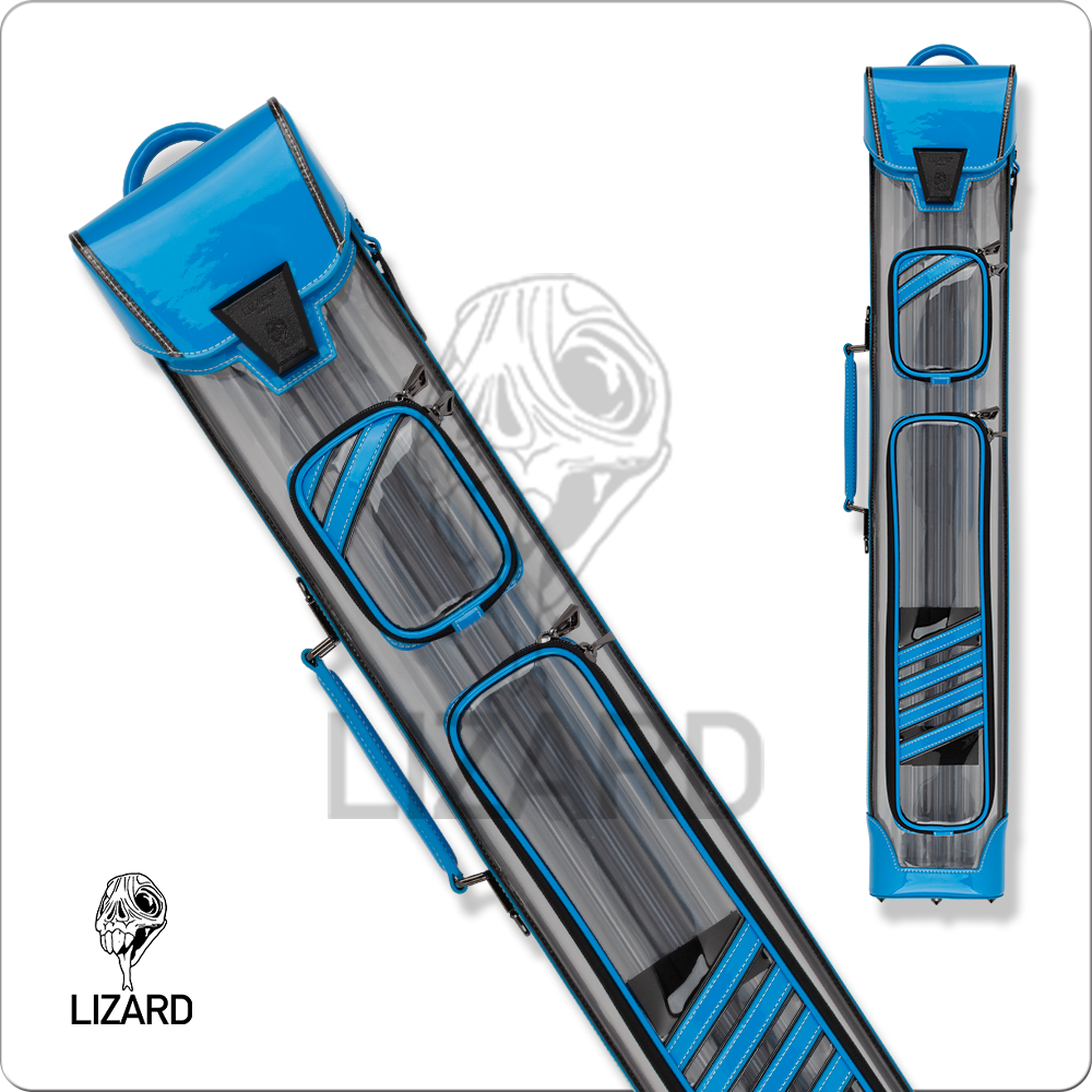 Lizard Vibrant Series LXVINT 2x4 Hard Case - Blue