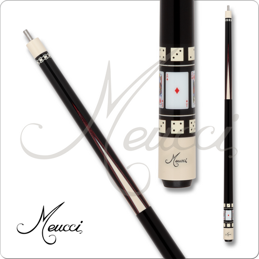 Meucci MEHOF04 Hall of Fame Series Cue - Diamonds