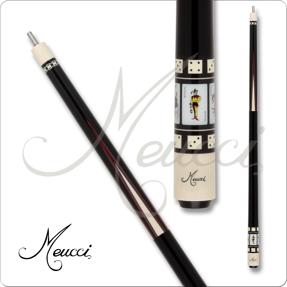 Meucci MEHOF04 Hall of Fame Series Cue - Jokers