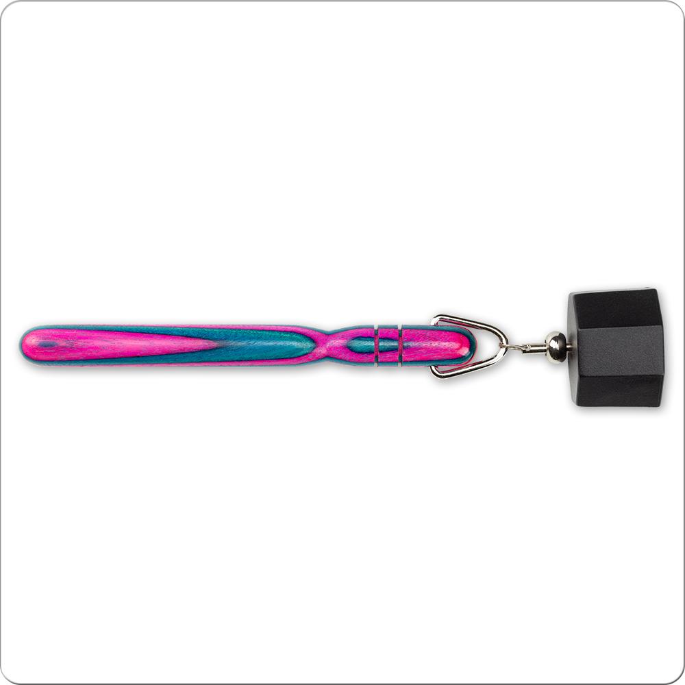 Wooden QCWCO Octagon Chalker - Cotton Candy