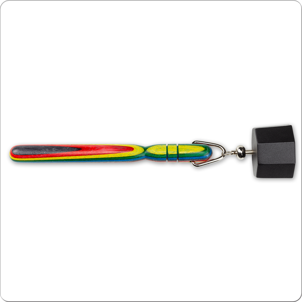 Wooden QCWCO Octagon Chalker - Rainbow