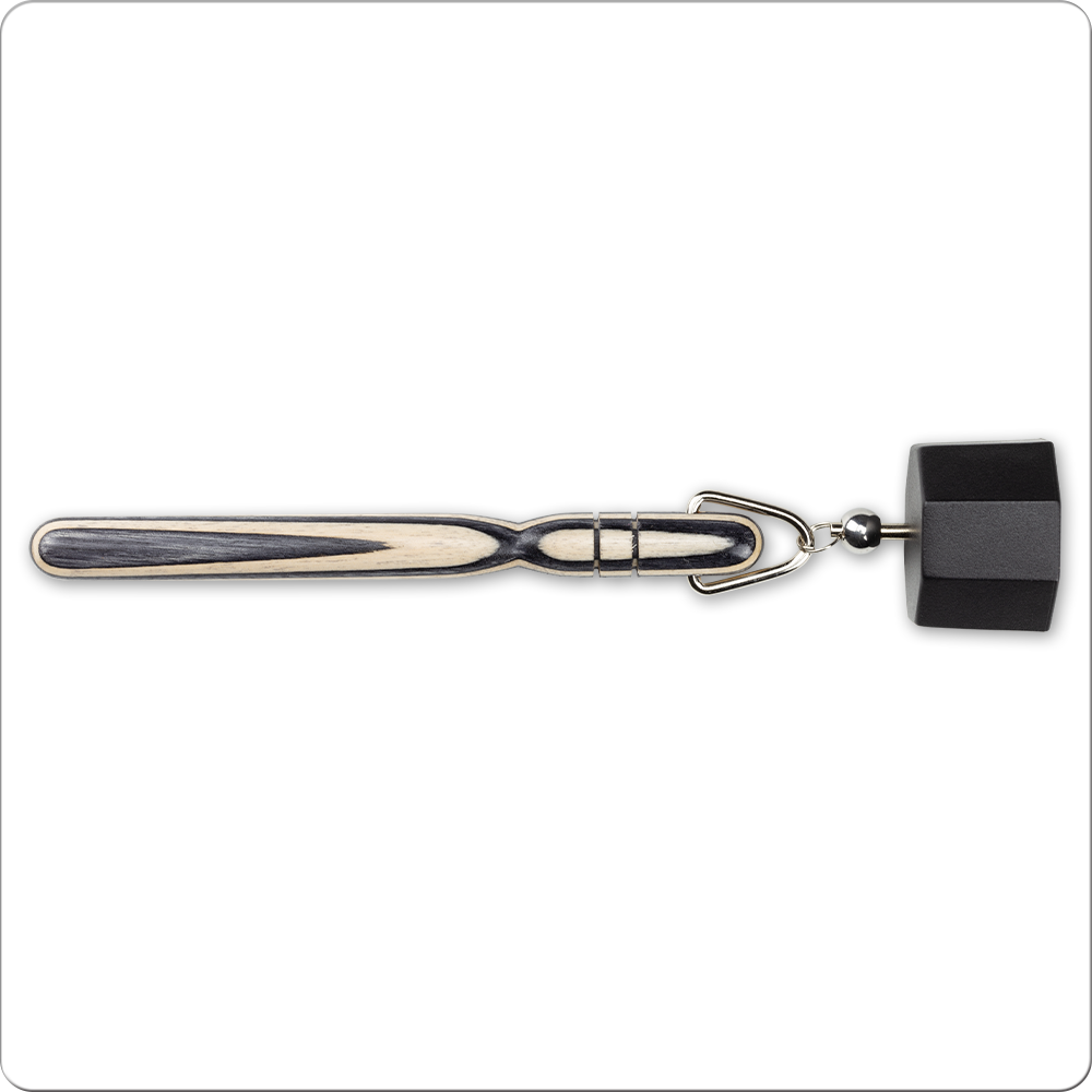 Wooden QCWCO Octagon Chalker - White/Black