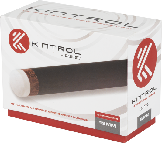 Cuetec Kintrol QTCTK12 Tip - Box of 12 - 13mm