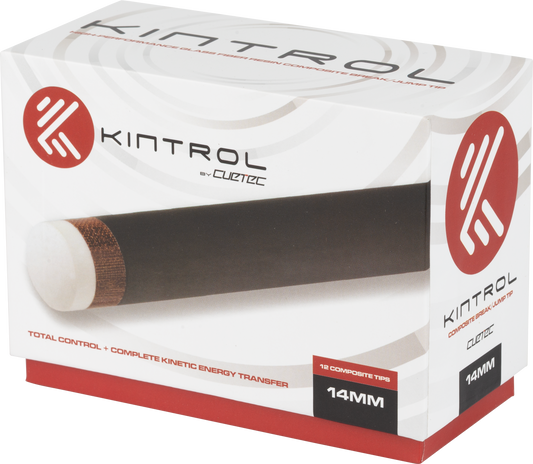 Cuetec Kintrol QTCTK12 Tip - Box of 12 - 14mm