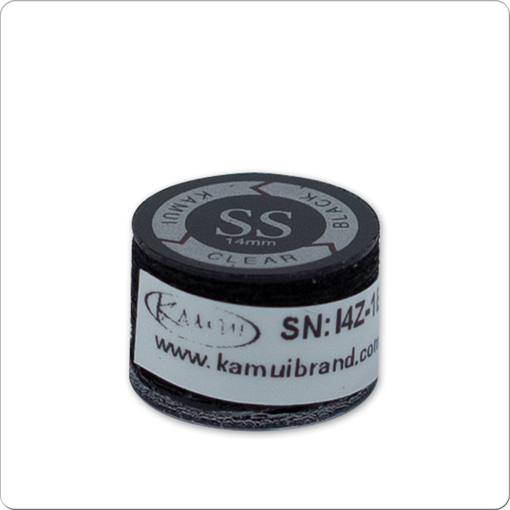 Kamui Clear Black QTKCLRBLK Tip - Single - Super Soft