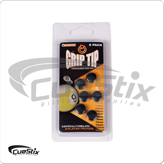Spinster Grip QTSGT Tips - Pack of 6 - 14mm