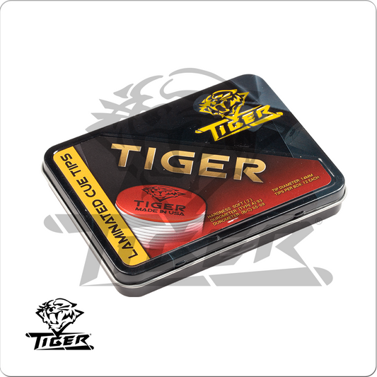 Tiger Laminated QTTLT12 Tips - Box of 12 - Soft