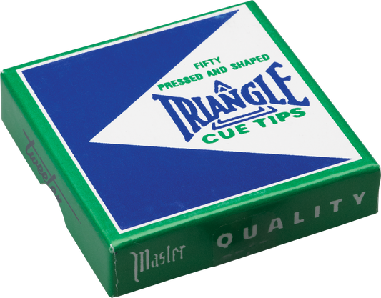Triangle QTTRIA50 Tips - Box of 50 - 12mm